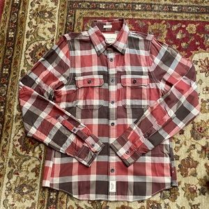 Mens Abercrombie & Fitch Plaid Button Down Shirt L